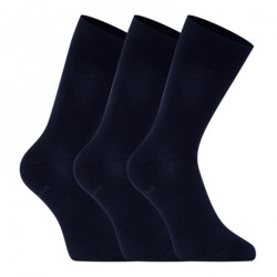 3PACK ponožky Lonka tmavě modré (Bioban)