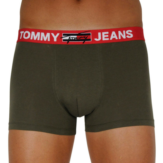 Pánské boxerky Tommy Hilfiger tmavě zelené (UM0UM02178 RBN)