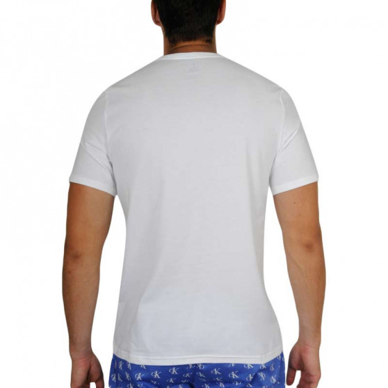 Pánské tričko Calvin Klein bílé (NM1904E-KLO)