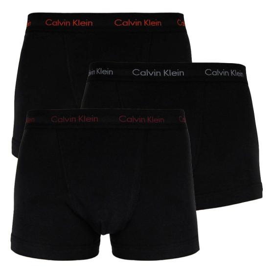 3PACK pánské boxerky Calvin Klein černé (U2662G-MC9)