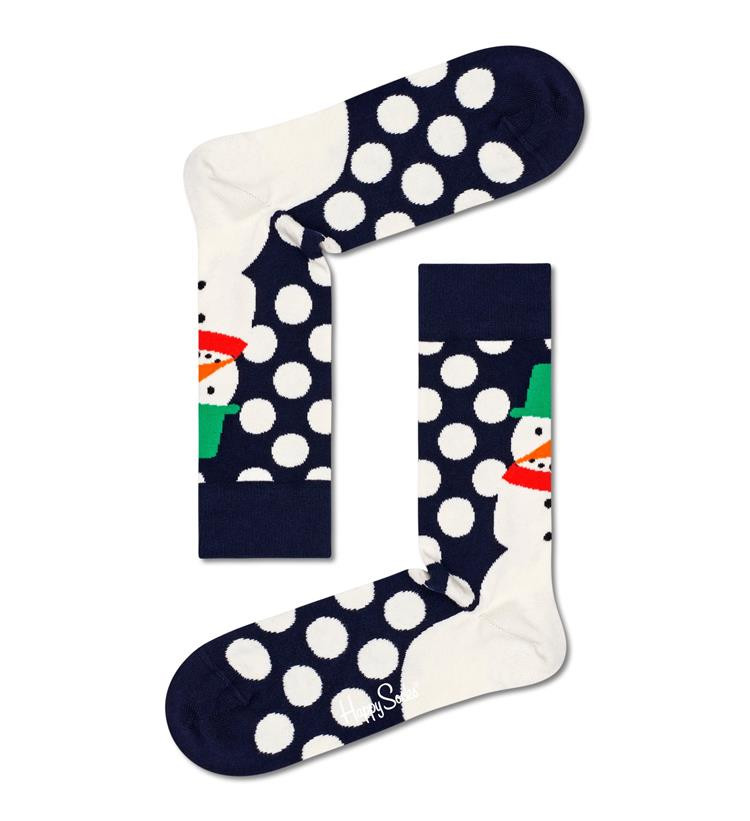 E-shop Ponožky Happy Socks Jumbo Snowman Sock