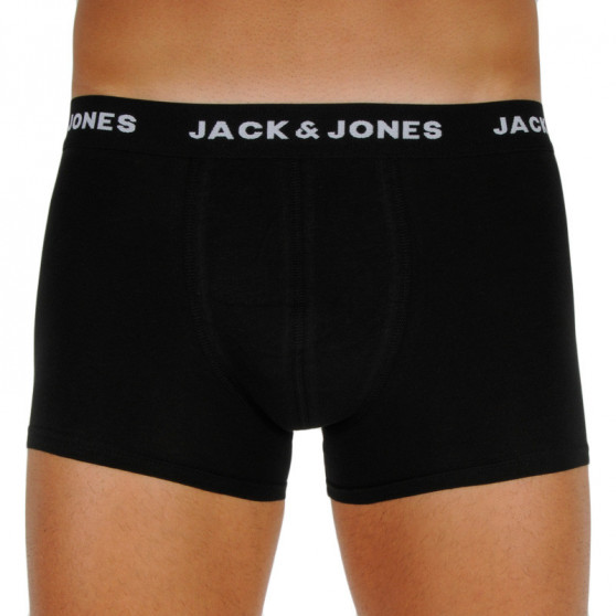 5PACK pánské boxerky Jack and Jones černé (12142342)