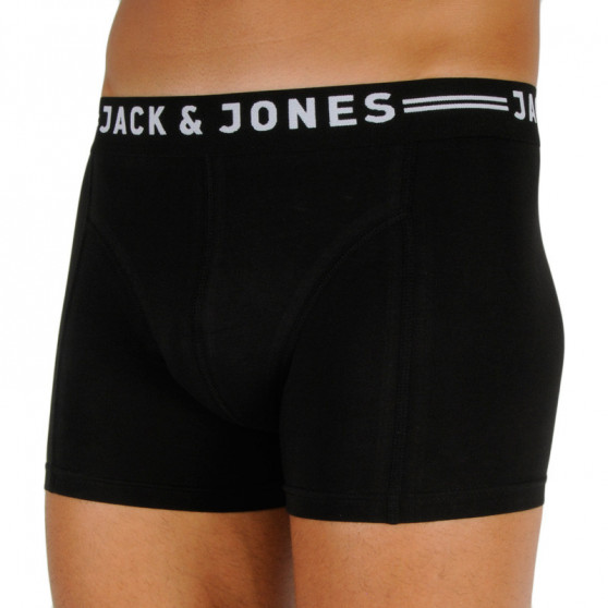 3PACK pánské boxerky Jack and Jones černé (12171944)
