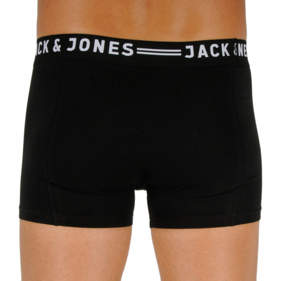 3PACK pánské boxerky Jack and Jones černé (12171944)