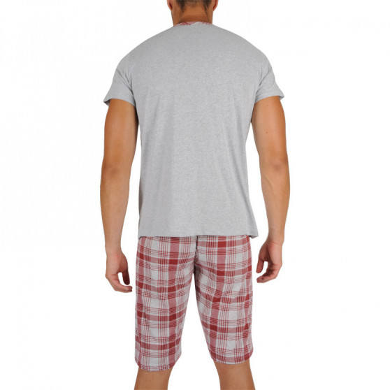 Pánské pyžamo Monabella červené (MNB-Y-8940)