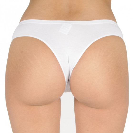 Dámské kalhotky brazilky Andrie bílé (PS 2547 A)