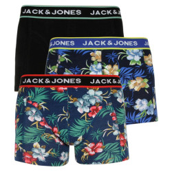 3PACK pánské boxerky Jack and Jones vícebarevné (12171253)
