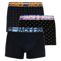 3PACK pánské boxerky Jack and Jones vícebarevné (12151351)