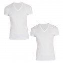 2PACK pánské tričko S.Oliver V-neck bílé (172.11.899.12.130.0100)