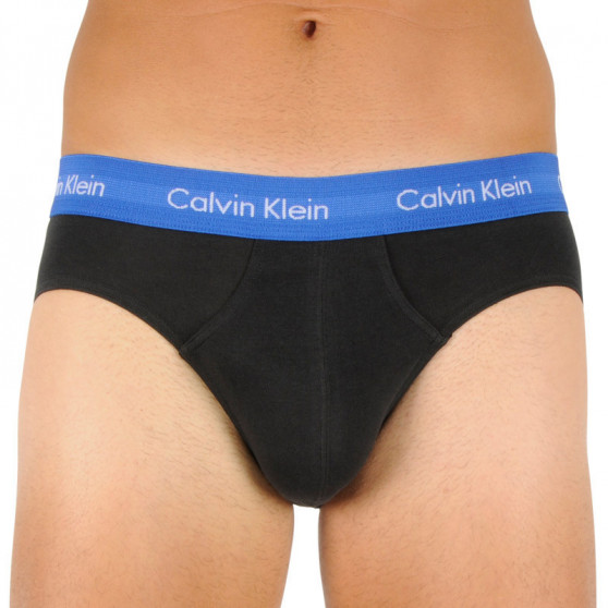 3PACK pánské slipy Calvin Klein černé (U2661G-WHD)
