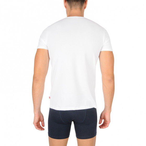 2PACK pánské tričko Levis Crew-neck bílé (905055001 300)
