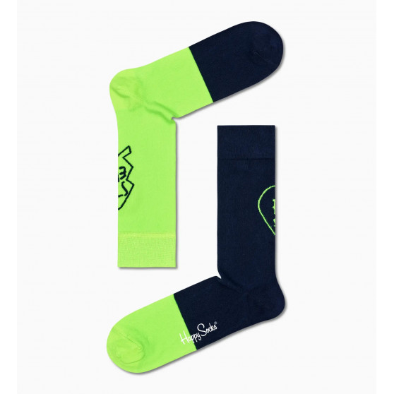 2PACK ponožky Happy Socks Bestie Socks Gift Set (XBES02-6500)