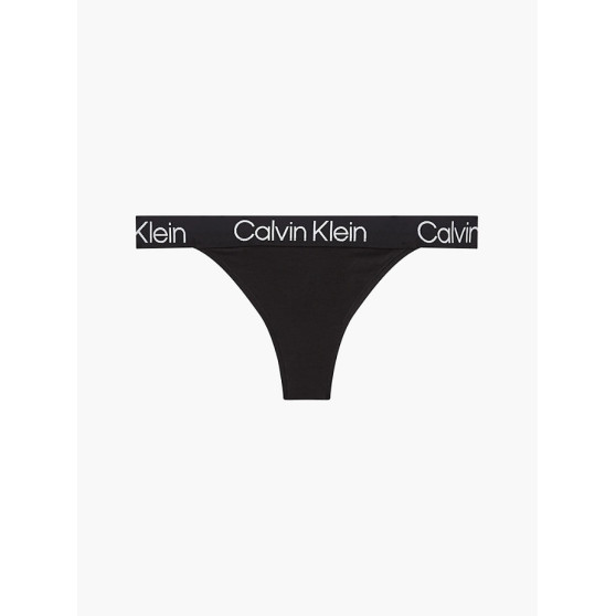 Dámská tanga Calvin Klein černé (QF6686E-UB1)
