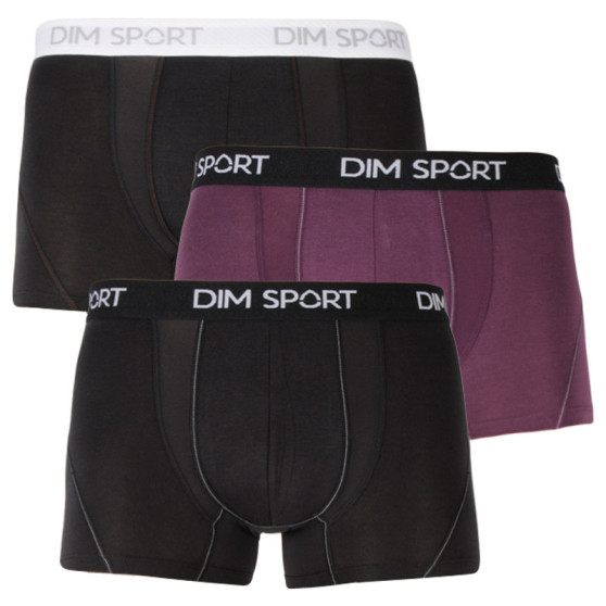 3PACK pánské boxerky DIM vícebarevné (DI0008EX-A0Y)