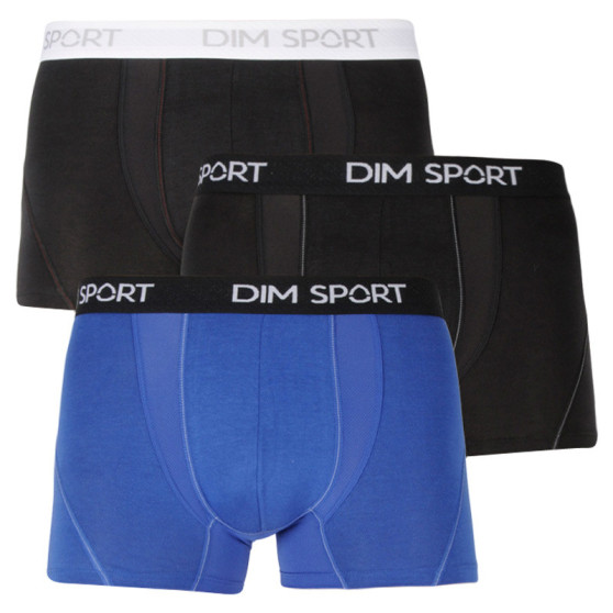 3PACK pánské boxerky DIM vícebarevné (DI0008EX-A2D)
