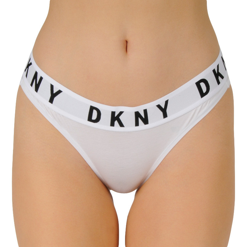 Dámské kalhotky DKNY bílé (DK4513 DLV) M