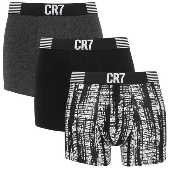 3PACK pánské boxerky CR7 vícebarevné (8110-49-2714)