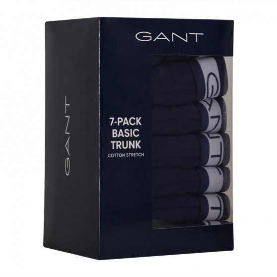 7PACK pánské boxerky Gant modré (902137003-405)