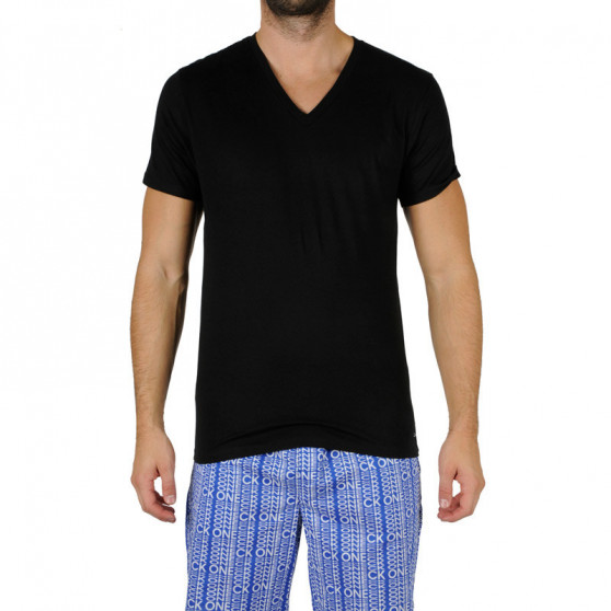 3PACK pánské tričko Calvin Klein černé (NB4012A-001)