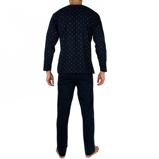 Pánské pyžamo Cornette Martin modré (309/187)