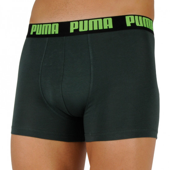 2PACK pánské boxerky Puma khaki (701202499 004)