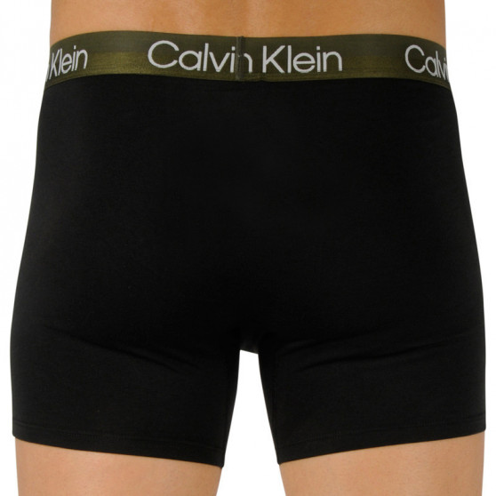 3PACK pánské boxerky Calvin Klein černé (NB2971A-UW9)