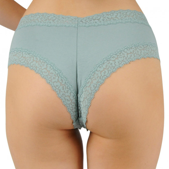 Dámské kalhotky brazilky Victoria's Secret zelené (ST 11193008 CC 4WAC)