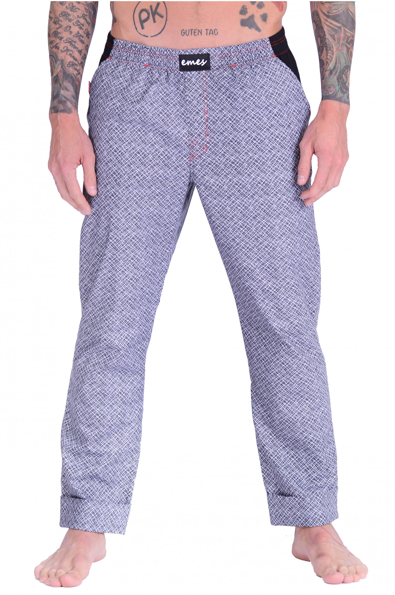 Pánské kalhoty na spaní Emes vícebarevné (038K) XL