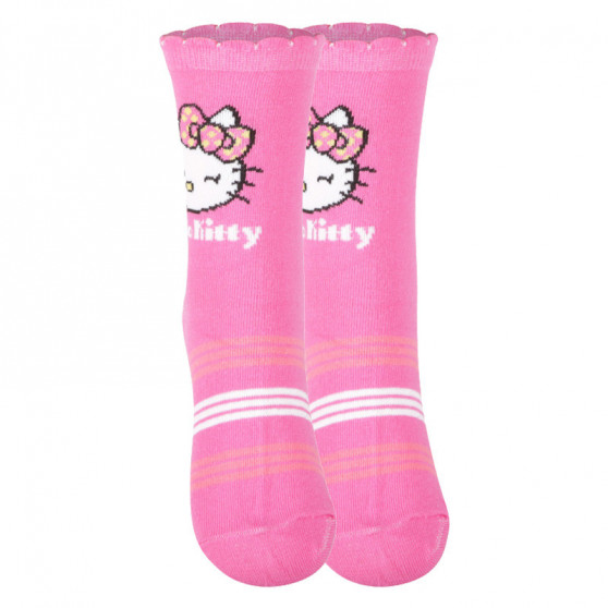 Dětské ponožky E plus M Hello Kitty růžové (HELLOKITTY-A)
