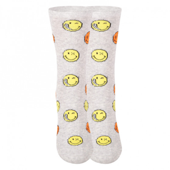 Dětské ponožky E plus M Smiley šedé (SMILEY-C)
