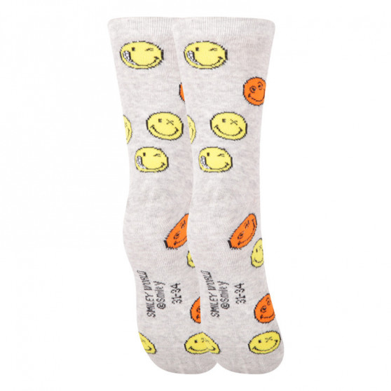 Dětské ponožky E plus M Smiley šedé (SMILEY-C)