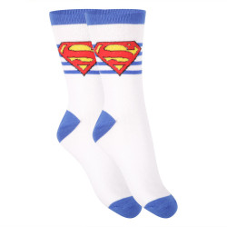 Dětské ponožky E plus M Superman bílé (SUPERMAN-B)