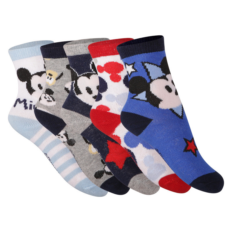 E-shop 5PACK dětské ponožky Cerdá Mickey vícebarevné