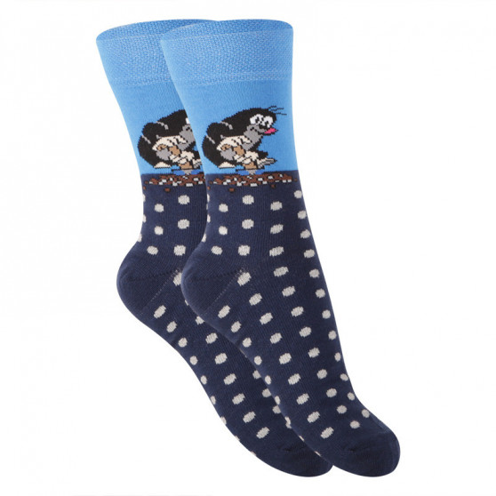 3PACK dětské ponožky Boma modré (Krtek-Mix 2)