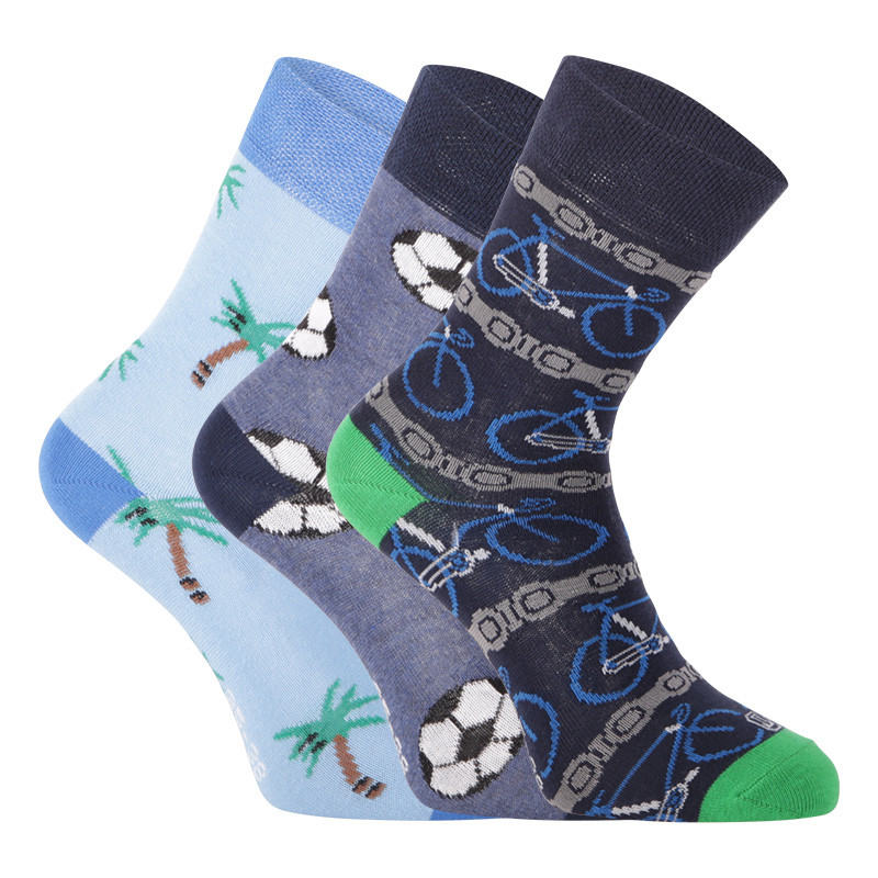 E-shop 3PACK dětské ponožky Lonka Doblik vícebarevné
