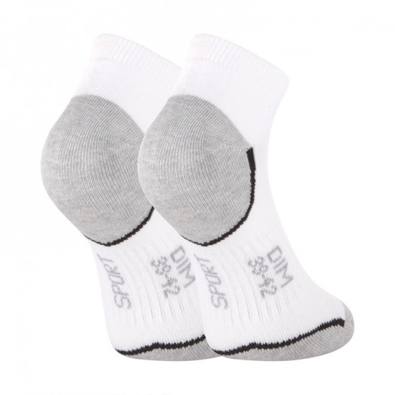 3PACK ponožky DIM nízké bílé (D05Q5-0HY)