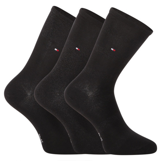 3PACK ponožky Tommy Hilfiger černé (701210532 001)