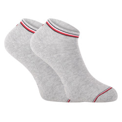 2PACK ponožky Tommy Hilfiger nízké šedé (100001093 085)