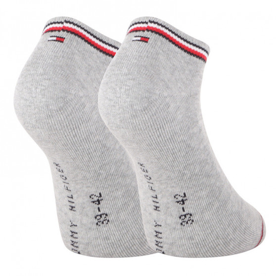 2PACK ponožky Tommy Hilfiger nízké šedé (100001093 085)