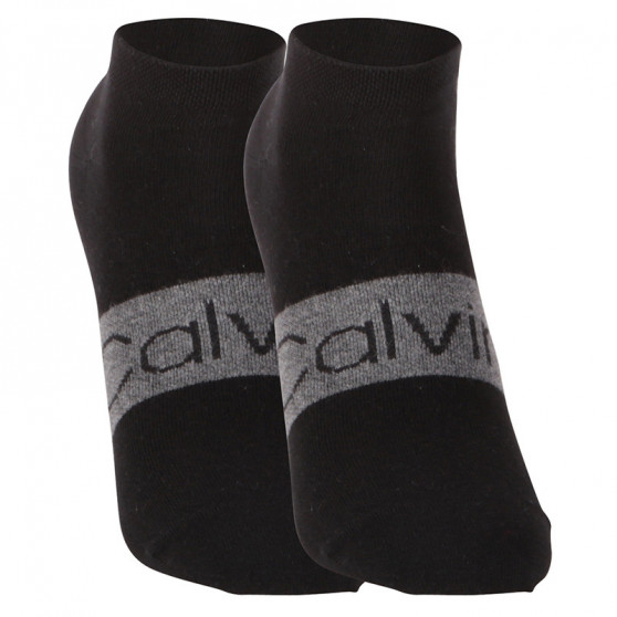 2PACK ponožky Calvin Klein nízké černé (701218712 002)