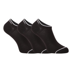 3PACK ponožky Calvin Klein nízké černé (701218765 001)