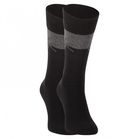 3PACK ponožky Calvin Klein černé (100004543 001)