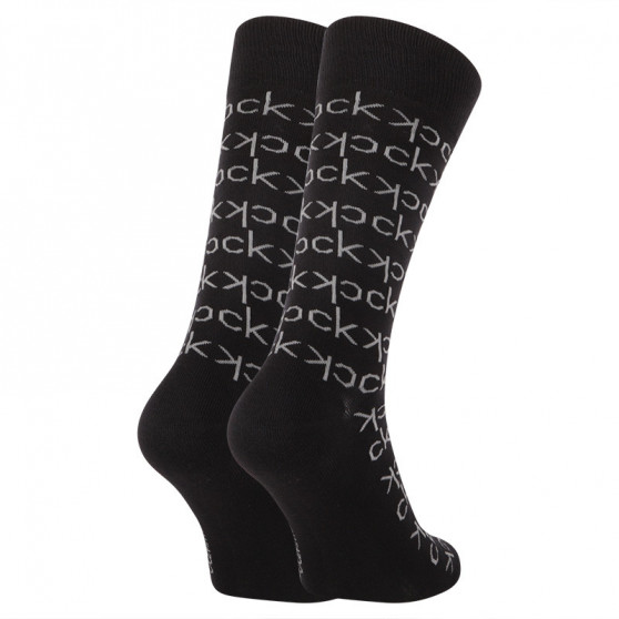 3PACK ponožky Calvin Klein černé (100004543 001)