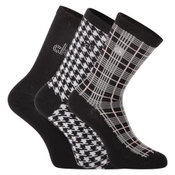 3PACK dámské ponožky Calvin Klein vícebarevné (100004529 001)