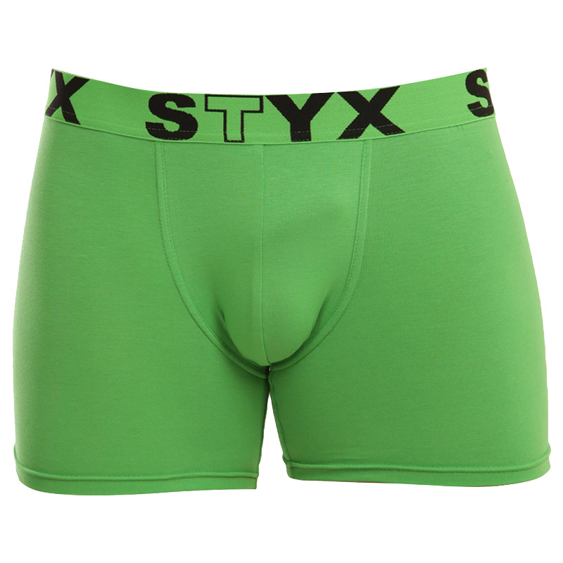 E-shop Pánské boxerky Styx long sportovní guma zelené