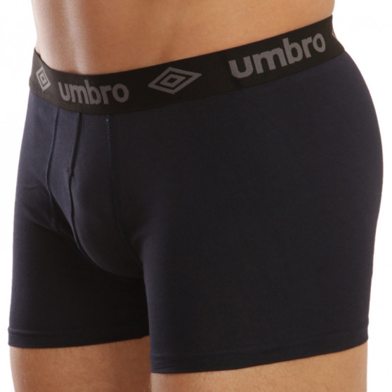 2PACK pánské boxerky Umbro modré (UMUM0345 A)