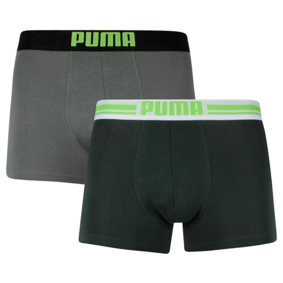 2PACK pánské boxerky Puma zelené (651003001 026)