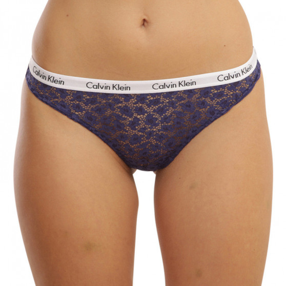 3PACK Dámské kalhotky brazilky Calvin Klein vícebarevné (QD3925E-W5G)