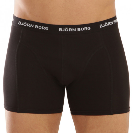 7PACK pánské boxerky Bjorn Borg černé (10000108-MP002)