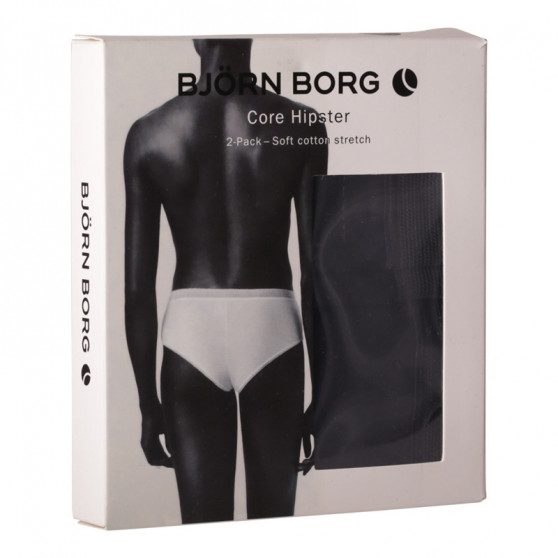 2PACK dámské kalhotky Bjorn Borg černé (10000001-MP001)